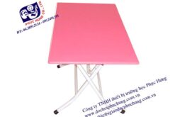 BÀN GỖ HÌNH CHỮ NHẬT CHÂN SẮT-BG27B