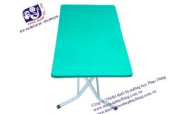 BÀN COMPOSITE HÌNH CHỮ NHẬT CHÂN SẮT-BG04