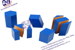 Các khối hình học xanh  MS074