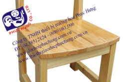 GHẾ GỖ THÔNG MẶT CƯỜI-BG45B