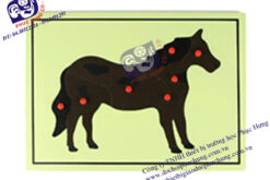 Ghép hình động vật ngựa MS161-175