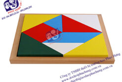 Ngăn vuông xếp hình hình học