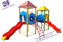 NHÀ LIÊN HOÀN 2 KHỐI CẦU TRƯỢT SÓNG ĐƠN-PH145