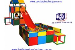 NHÀ LEO TRÈO CẦU TRƯỢT BỂ BÓNG MÁI KÉP-PHK01B