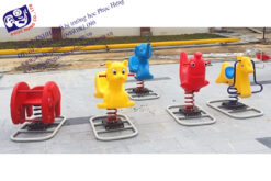 THÚ NHÚN LÒ XO BẰNG NHỰA ĐẾ THÉP - PH425