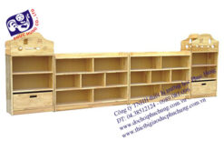 BỘ GIÁ HÌNH Ô TÔ 4 KHỐI GHÉP-GG148