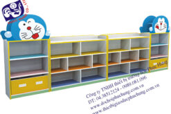 BỘ GIÁ MÈO DORAEMON 4 KHỐI GHÉP-GG136