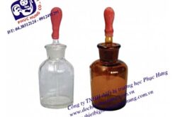 LỌ THỦY TINH MIỆNG HẸP KÈM ỐNG HÚT NHỎ GIỌT-NDH016