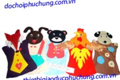 ỐI TAY CHUYỆN KỂ LỚP 4 TUỔI - TRUYỆN CÁO, THỎ VÀ GÀ TRỐNG-RT03