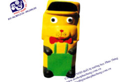 THÙNG RÁC CON CHÓ-PTR03