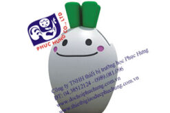 THỦNG RÁC HÌNH CỦ CẢI-PHYQ2-08504