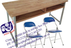 BÀN GHẾ HỌC SINH PHÒNG NGOẠI NGỮ-BNN231-PH