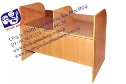 BÀN HỌC SINH CABIN NGOẠI NGỮ 2 CHỖ NGỒI-BTH246